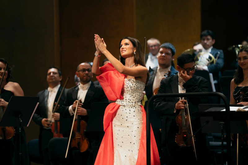 El Siglo de Torreón/ Photo gallery: Tamara Radjenović and the Camerata de Coahuila share the stage in Torreón
